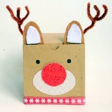 This example tutorial is one of the best templates we found for making a straightforward diy paper gift bag. Reindeer Games Make These Cute Christmas Gift Boxes Yummymummyclub Ca
