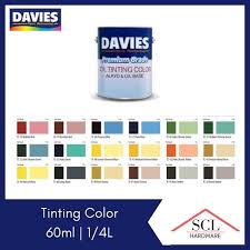 Davies Oil Tinting Color Alkyd 60ml 1