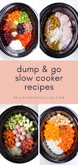 55 dump and go slow cooker recipes