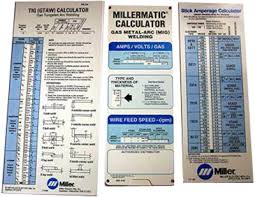 Miller Calculators Welding Mig Tig Stick