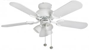 Ceiling Fan Amalfi White With Lighting