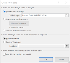 how to create pivot table in excel for