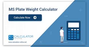 ms plate weight calculator calculate
