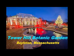 tower hill botanic garden at night