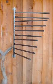 A Wall Mounted Saddle Pad Rack Will