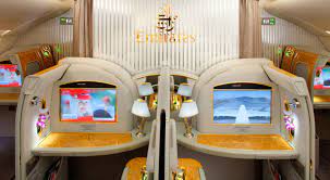 emirates first cl flight for 300
