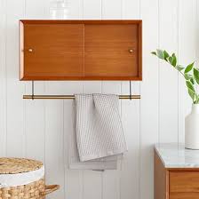 Mid Century Bathroom Storage Cabinet