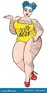 Cartoon Curvy Woman Stock Illustrations – 1,790 Cartoon Curvy Woman Stock  Illustrations, Vectors & Clipart - Dreamstime