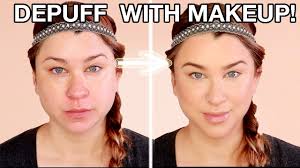 fix puffy face with makeup tips and