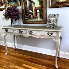 how to create a stunning painted sofa table