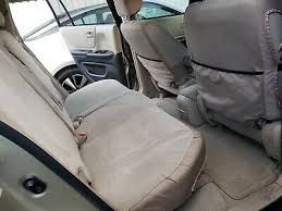 Set Seat Covers Taupe Brown Velour