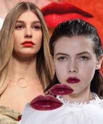 kissed smudged lipstick trend