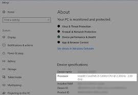 How to find computer hardware specs using settings. How To Identify My Intel Processor