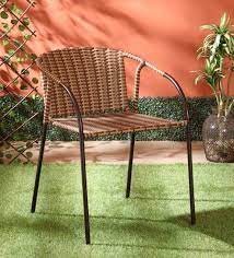 Buy Dual Metal Patio Chair In Arabica