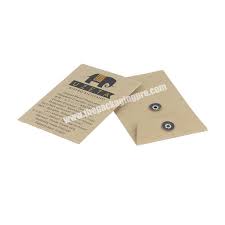 custom gift card packaging kraft paper