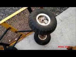 wheel bearings from utility cart