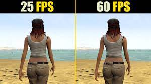 25 fps vs 60 fps gaming you