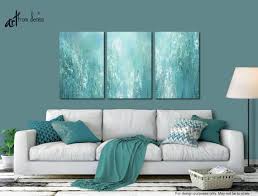Piece Canvas Art For Grey Teal Master