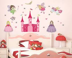 Princess Castle Girls Vinyl Wall Decals
