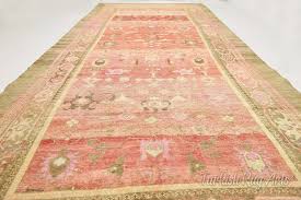 handmade oushak rug