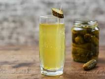 Why do alcoholics drink pickle juice?