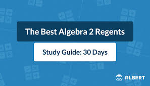 the best algebra 2 regents study guide