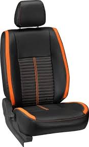 Black Orange Autoform Car Seat Cover