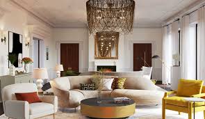 The penthouse level houses a large playroom with a structural glass ceiling. 5 Ways To Create A Calm Cool Contemporary Living Room Havenly Blog Havenly Interior Design Blog