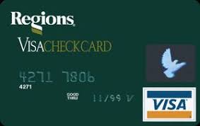 Give a regions visa® gift card: Bank Card Regions Bank Checkcard Regions Bank United States Of America Col Us Vi 0616