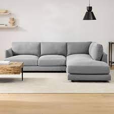 haven 2 piece terminal chaise sectional