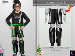 the sims resource aliens pants