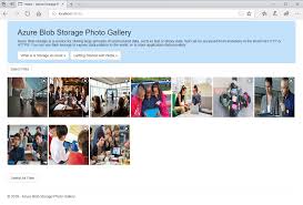 Net Photo Gallery Web Application Sample With Azure Blob