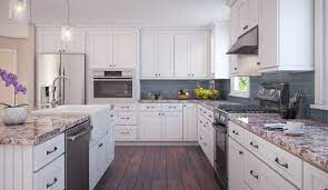 Create a stunning kitchen with design house brookings kitchen cabinets. White Shaker Burnaby Byouhome