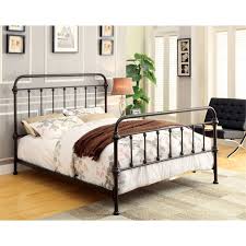 Bowery Hill Twin Metal Spindle Bed In