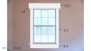 Farmhouse windows are trimmed in a variety of ways, from soft sheers to rustic burlap. Diy Window Trim The Latina Next Door