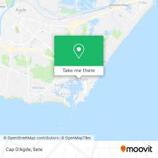 how to get to cap d agde by bus