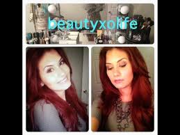makeup for red hair you