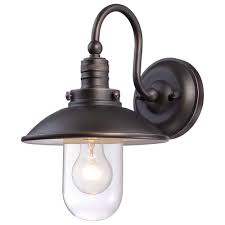 Minka Lavery Downtown Edison Oil Rubbed Bronze Sconce 71163 143c The Home Depot