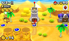 Super mario 64 ds (originally known as super mario 64 × 4 during development) is a 2004 game from the super mario series made for the nintendo ds.it was the first mario game to be released for the nintendo ds and also the first 3d mario game for a handheld console. World 2 New Super Mario 2 Wiki Guide Ign