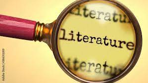 Magnify Glass And Word Literature