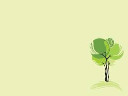 Green Design Tree Backgrounds Nature Templates Free Ppt Grounds