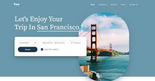 free bootstrap 5 travel agency