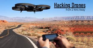 hacker hijacks a police drone from 2 km