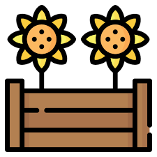 Raised Bed Generic Outline Color Icon