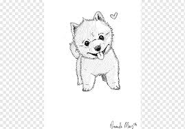 (not just a digitally edited from photo). German Shepherd Chow Chow Puppy Drawing Sketch Drawings Of Dog White Mammal Pencil Png Pngwing