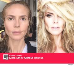 heidi klum shares before and after