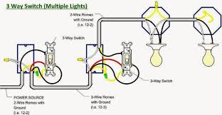 Wiring diagram for multiple lights on one switch power, installing a 3 way switch with wiring diagrams the diagram 1 ask the electrician, lighting circuit diagrams for 1 2 and 3 way switching, light light switch here s how easy do it yourself, single switch two lights no diagram diynot forums. How To Wire A 3 Way Switch With 2 Lights Quora