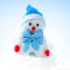 happy christmas cute snowman winter