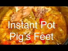 feet in the instant pot