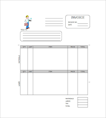 Free Contractor Invoice Template Word Independent Contractor Invoice